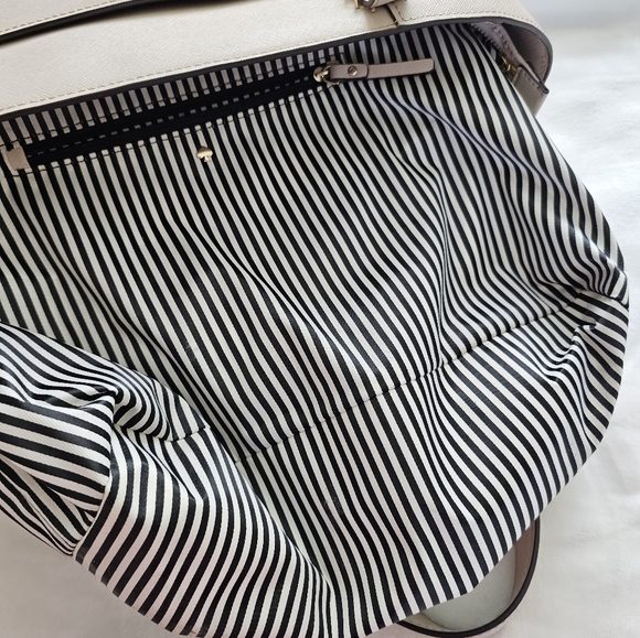 Pre-owned Kate Spade Oakwood Street Chandra Tote Tusk - Picture 7 of 9